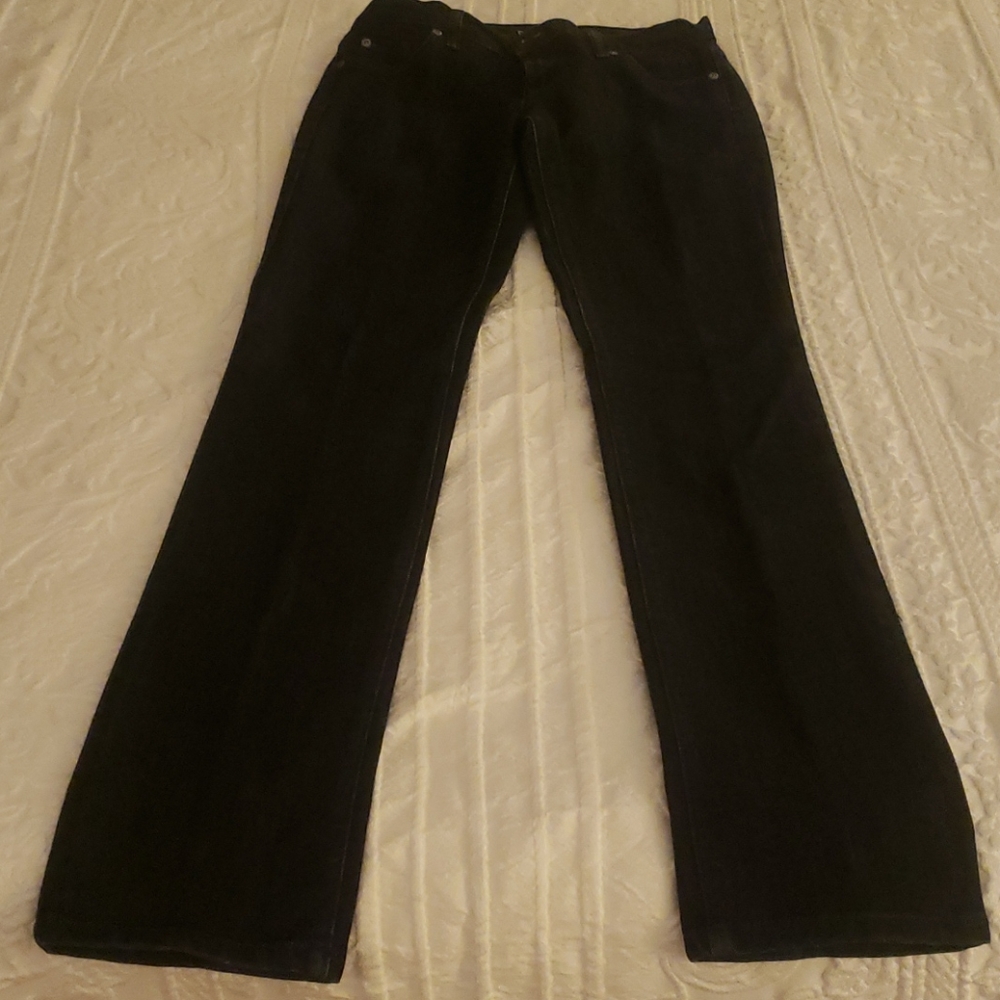 David Kahn Jeanswear Size 27 Dark Wash Straight le